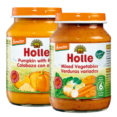 Holle Organic Food Jars